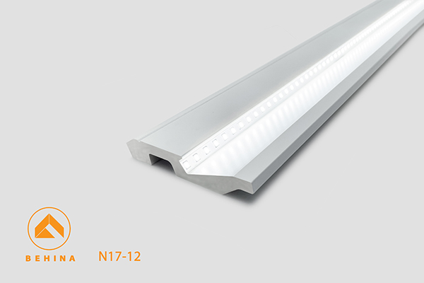 قرنیز نوری مدرن بهینا مدل N17-12 سایز 105 میلی متر